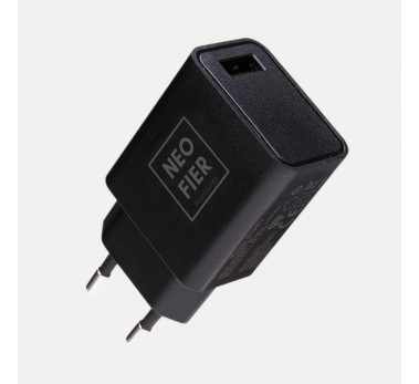 Neofier - Chargeur USB-A 10W Noir compatible Apple, Samsung, Xiaomi...