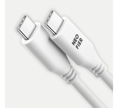NEOFIER - Câble de charge Data USB-C vers USB-C Compatible Samsung, Huawei, Xiaomi...