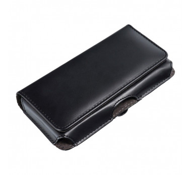 ETUI HOUSSE CEINTURE LUXE Noir - SAMSUNG GALAXY S10 - FORCELL