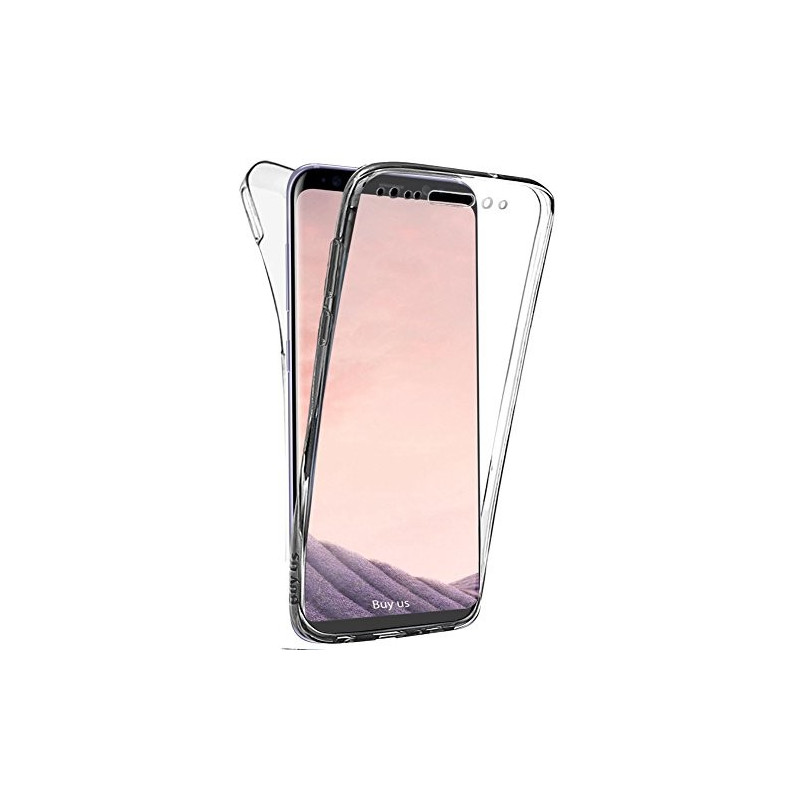 HOUSSE COQUE COVER ★★ CRISTAL  FULL BODY ★ SAMSUNG GALAXY S8 ★★ TRANSPARENT