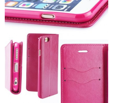 HOUSSE ETUI COQUE ★★ MAGNET BOOK CASE ★★ IPHONE X ★ COVER PINK ROSE