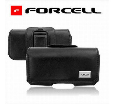 ETUI HOUSSE CEINTURE LUXE NOIR ★★ NOKIA E51 E52  ★★ CUIR PU FORCELL