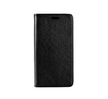 HOUSSE ETUI FOLIO MAGNET FORCELL - SAMSUNG GALAXY A8 2018 - NOIR