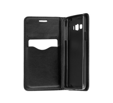 HOUSSE ETUI FOLIO MAGNET FORCELL - SAMSUNG GALAXY A8 2018 - NOIR
