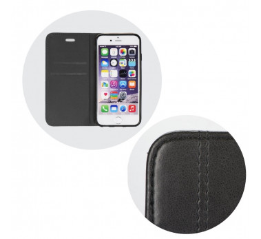 HOUSSE FOLIO ETUI STAND ★ KABURA PRESTIGE BOOK ★ NOKIA 6.1 et 6 2018 ★★ FERMETURE AIMANT NOIR